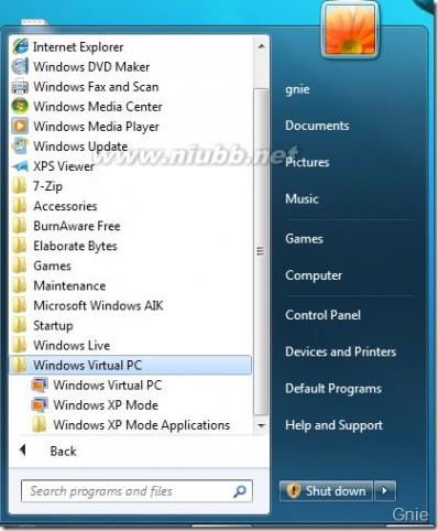 xp mode Windows XP Mode for Windows 7