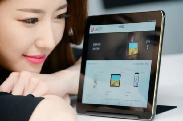 LG在韩国推新平板电脑 配置不够支架来凑