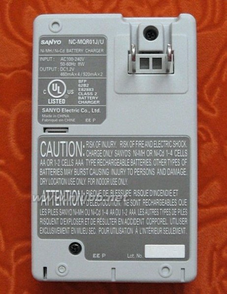 三洋充电器 有关三洋ENELOOP电池和ENELOOP充电器套装的一些介绍!