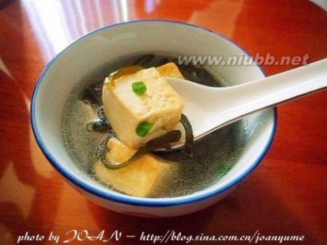 海带如何去腥味----最佳营养组合：海带豆腐汤
