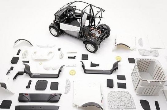 本田与Kabuku公司将推日本首款3D打印电动车