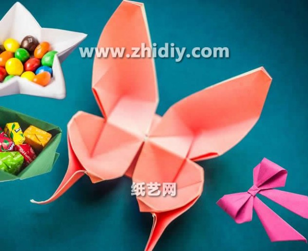  立体折纸蝴蝶盒子教你折叠手工折纸蝴蝶盒子的折法