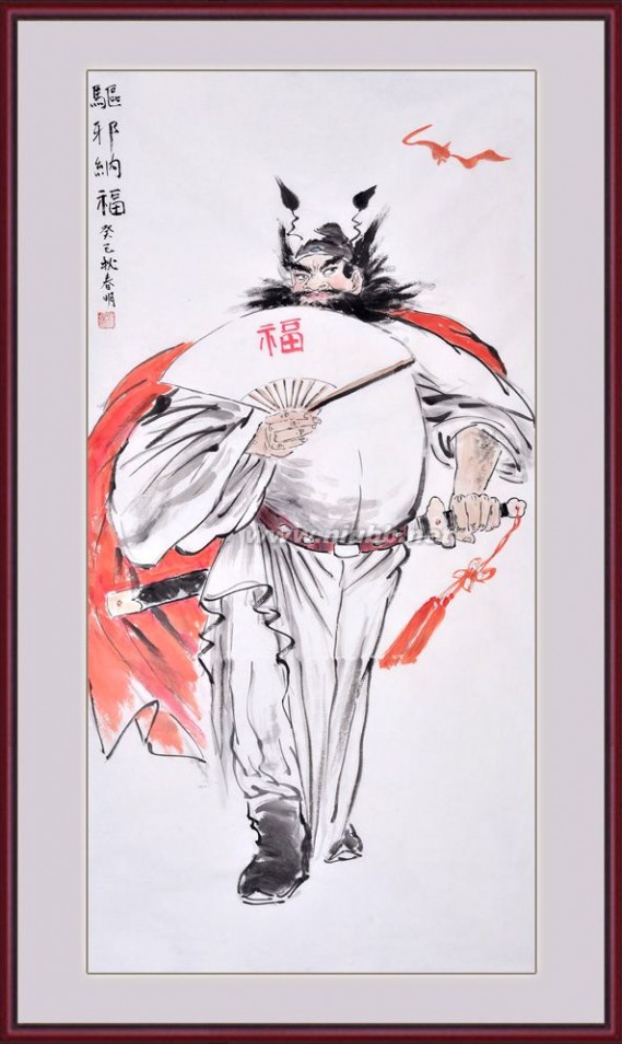 天师钟魁 如何悬挂摆放天师钟馗画