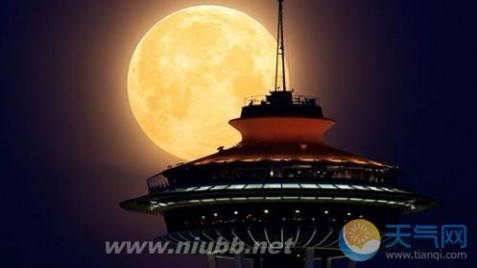 中秋节月亮 2015年中秋节超级月亮全年最大