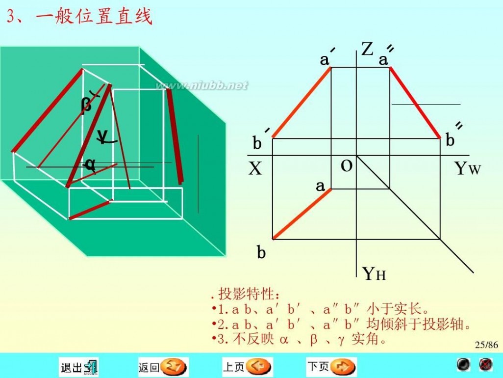 画法几何及机械制图 画法几何及机械制图学习参考