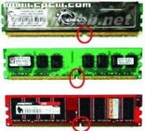 ddr内存条 带图对比详解DDR3,DDR2,DDR内存条的区别