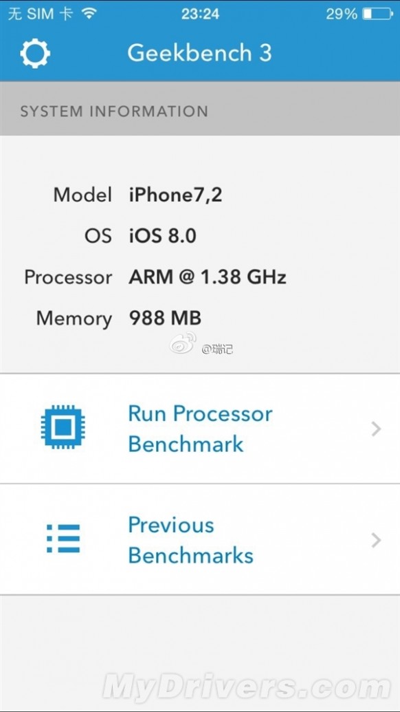 双核+1GB内存！iPhone6对比iPhone5/5C/5S