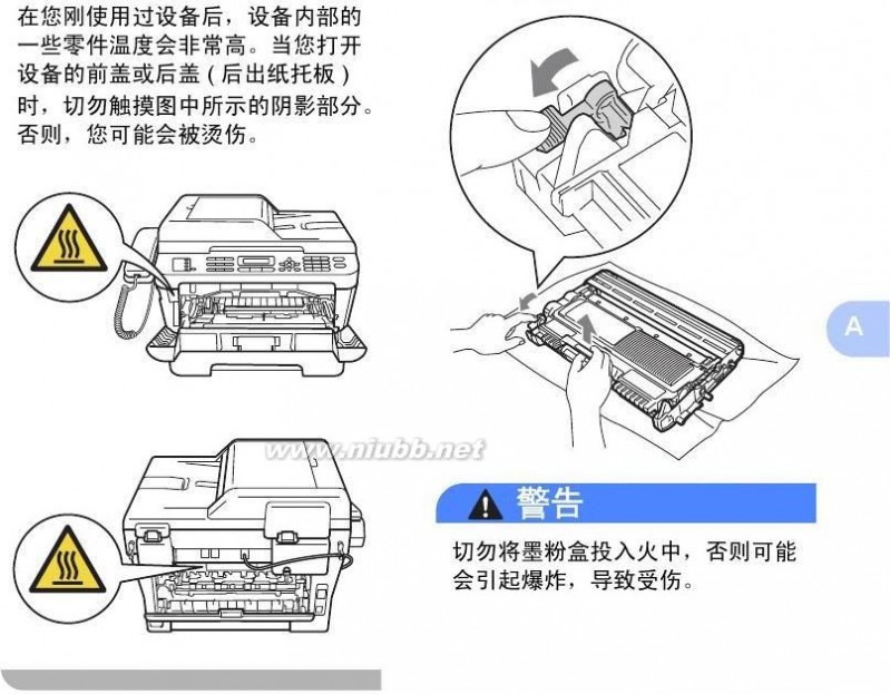 兄弟mfc7360 兄弟MFC-7360一体机使用说明书(基本功能)