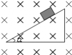 小滑块 一个质量m=0.1g的小滑块，带有q=5×10