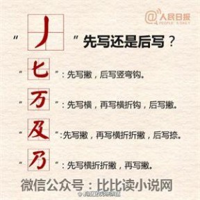 凹凸的笔顺 【百科】认识这些特殊笔顺的字