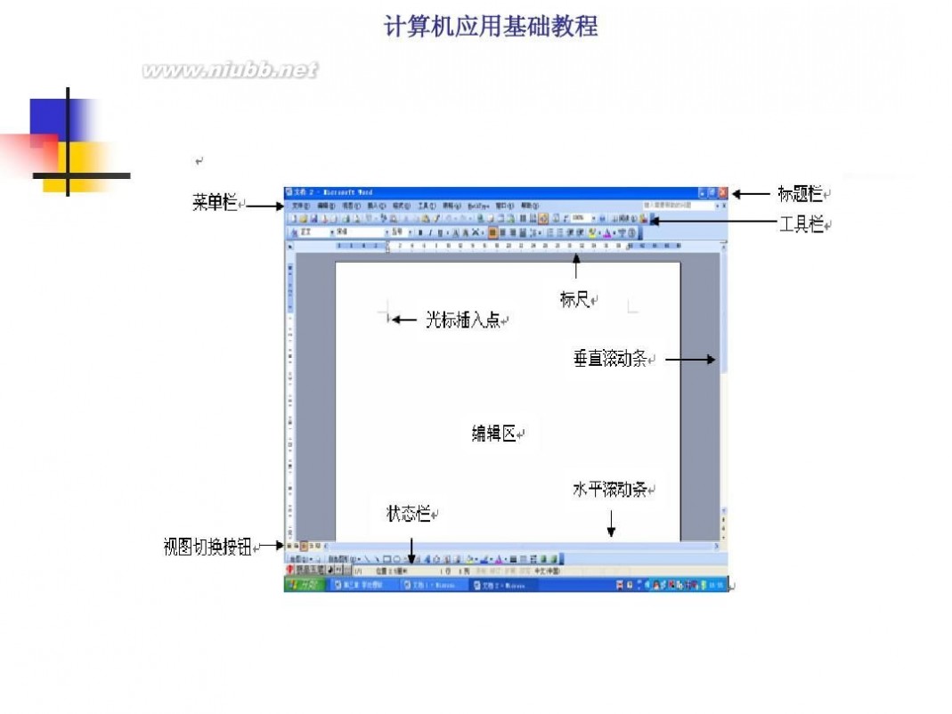 计算机基础知识教程 计算机应用基础教程PPT