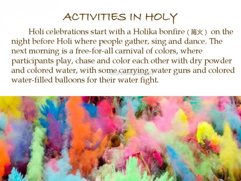 holi Holi_印度洒红节