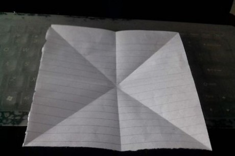小燕子折纸方法图解