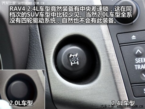 61阅读 一汽丰田 丰田RAV4 2.0AT 经典版