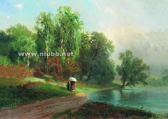 瓦西里耶夫风景油画