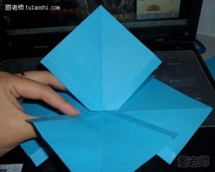 蝴蝶结折纸教程 折纸蝴蝶结步骤图解教程 蝴蝶结的折法