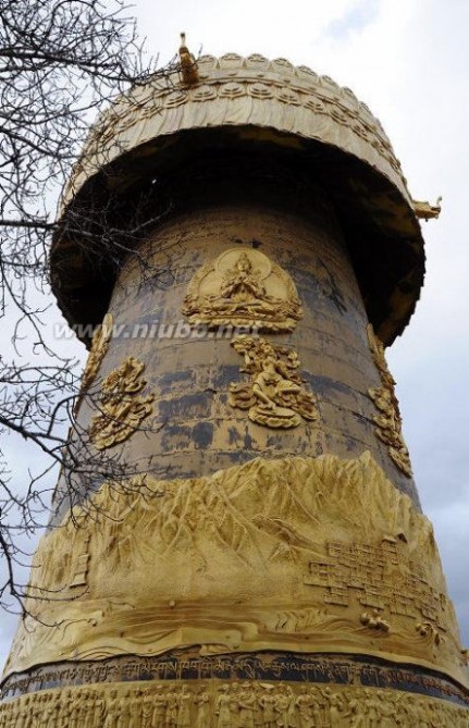 [游云南]云南香格里拉迪庆（5）独克宗古城世界最大的转经筒