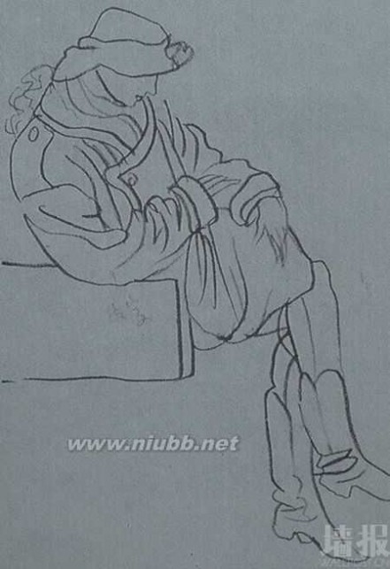 陈丹青老婆 罕见的陈丹青速写作品 人物刻画得竟如此个性
