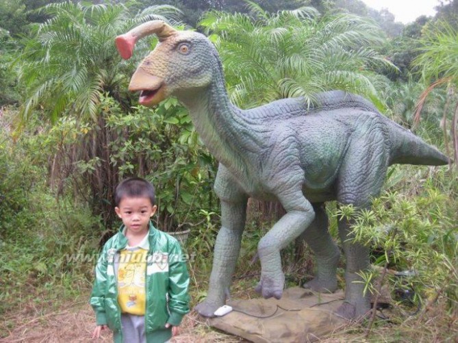 卓旗山 周日：大涌卓旗山公园看恐龙展，见识不少，胆大得很啊!