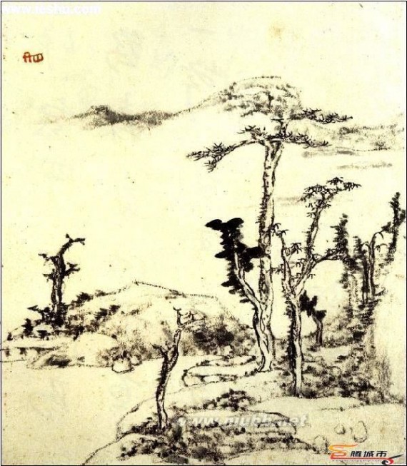 [转载]8大山人：创立了水墨丹青诗书画印伟大的经典图式