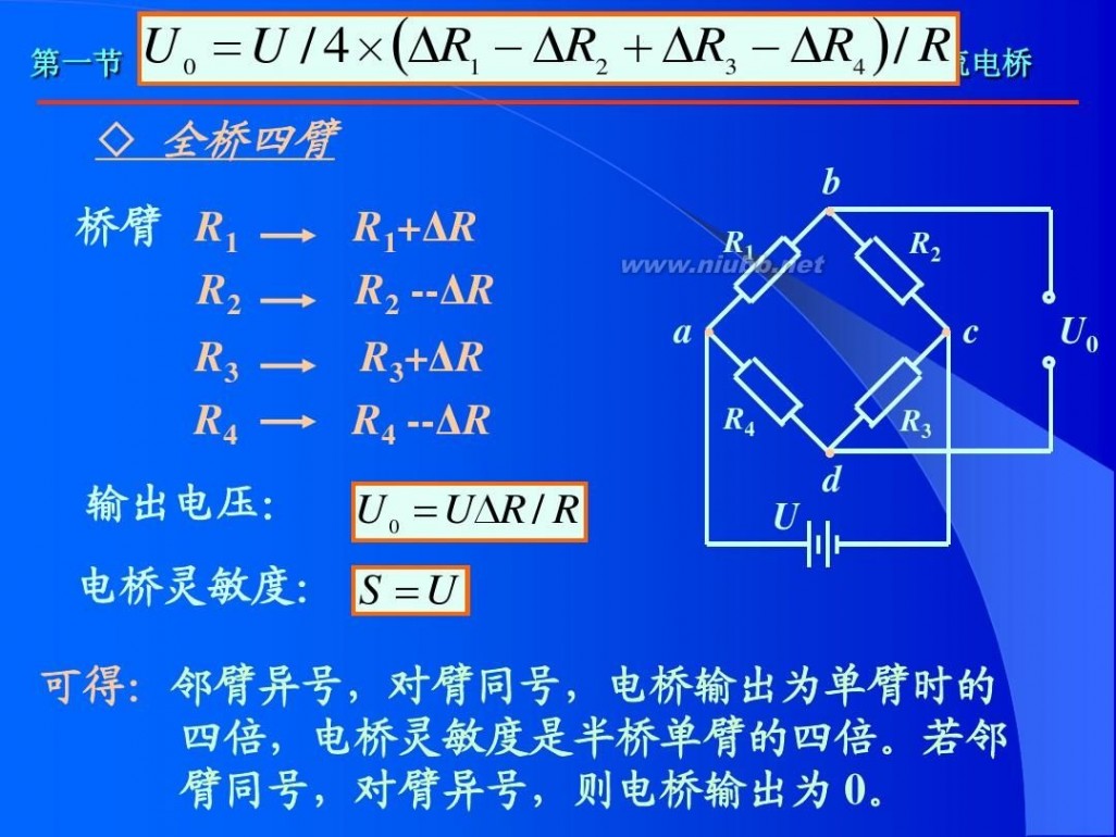 电桥原理 电桥原理详解分析