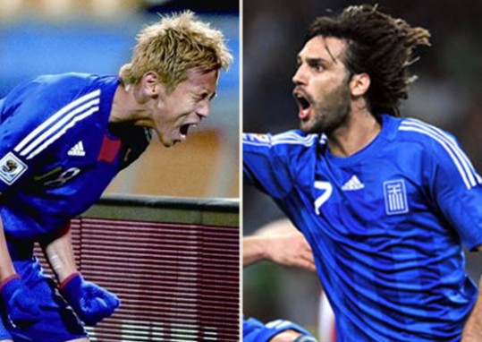 日本对希腊 2014巴西世界杯C组第二轮日本VS希腊预测及名单解析