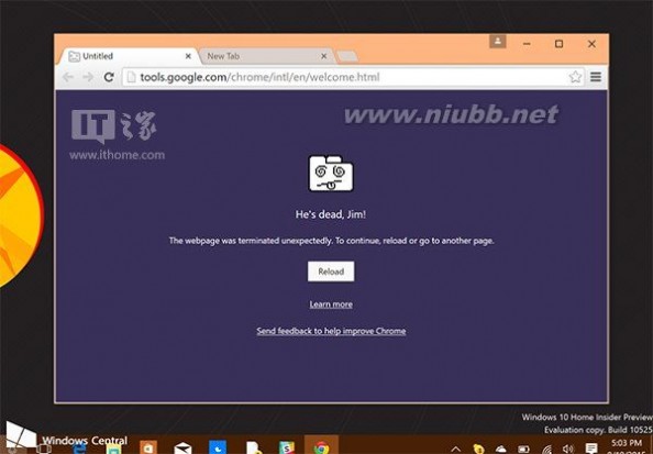 64位chrome Win10预览版10525：谷歌Chrome浏览器64位将修复崩溃