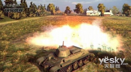 坦克世界“浴火”一炮打响迅游成就陆战之王