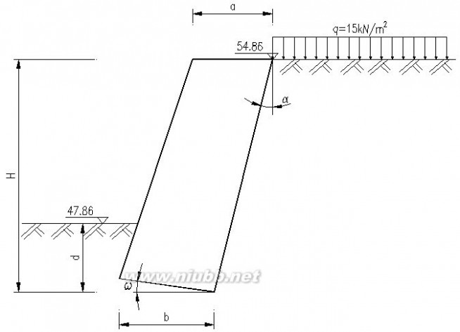 挡土墙课程设计 重力式挡土墙课程设计(通用版)