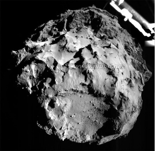 彗星图片 图集：人类探测器首次登陆彗星