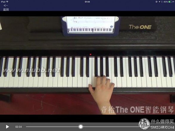 theone智能钢琴 The ONE 智能钢琴评测 让学钢琴变得更简单
