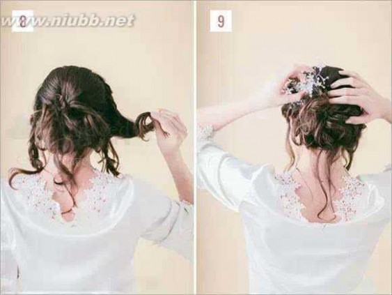 新娘妆发型教程 揭秘2015户外时髦新娘发型教程步骤详解！