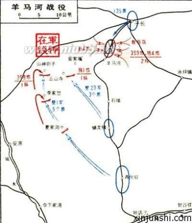 解放战争地图 解放战争主要作战地图