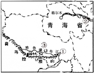 青藏铁路的资料 阅读图文资料，回答下列问题．2006年7月1日青藏铁路建成通车．青藏铁路从西宁至拉萨全长1956千米