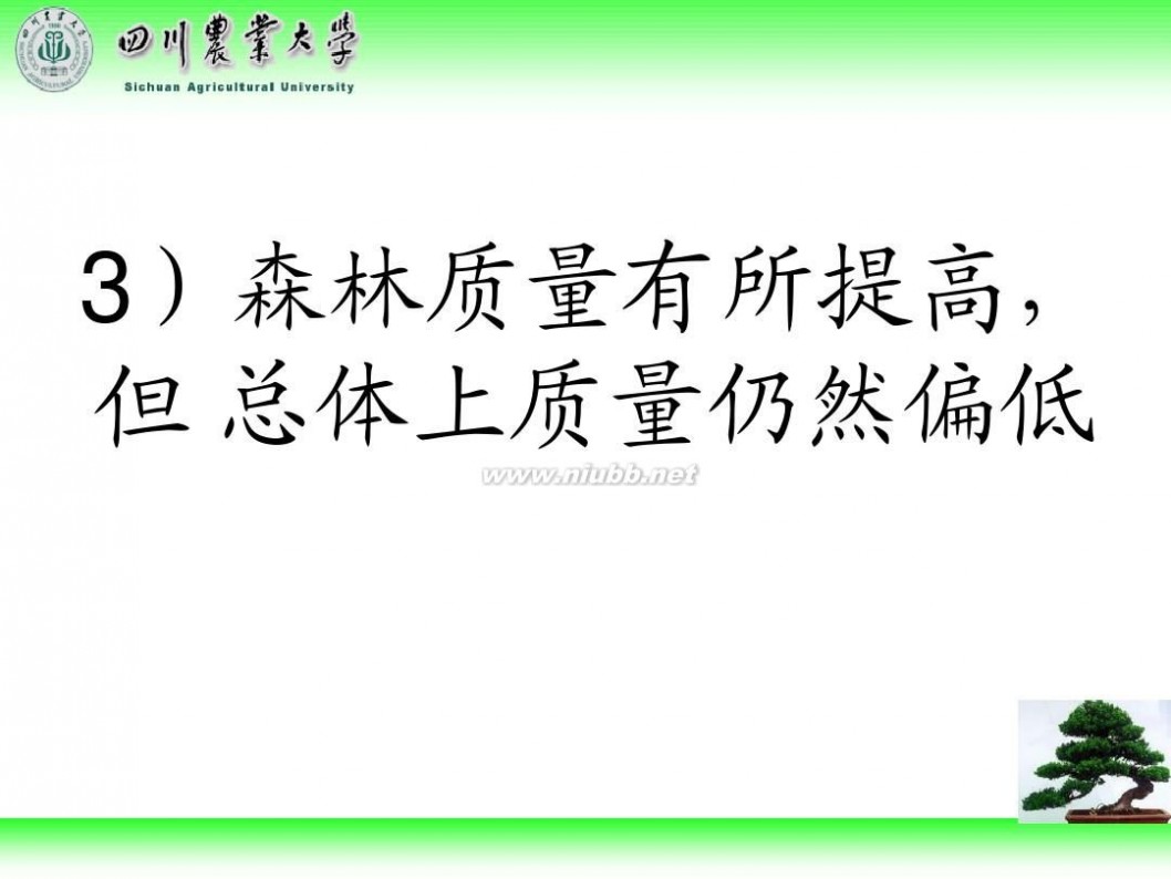 林学概论 四川农业大学 林学概论课件