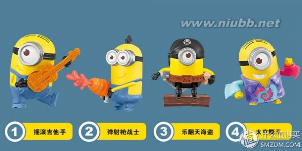 麦当劳小黄人 6款亚洲版+2款澳洲版：McDonald's 麦当劳 小黄人玩具第二季 来袭