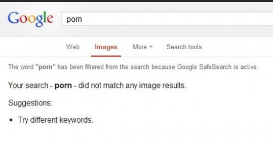 谷歌修改图片搜索算法防止用户偶遇色情内容