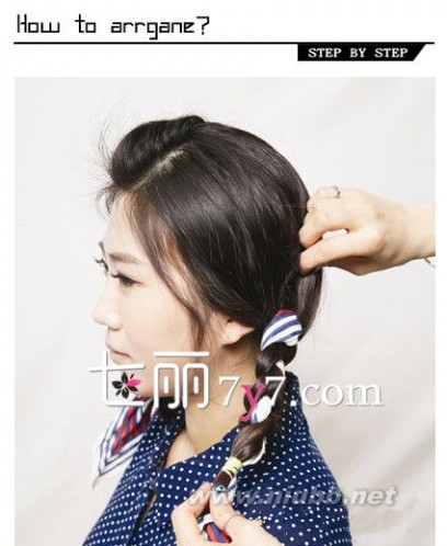 发带怎么用 韩式发带怎么用怎么带 小心机编发教程清凉一夏