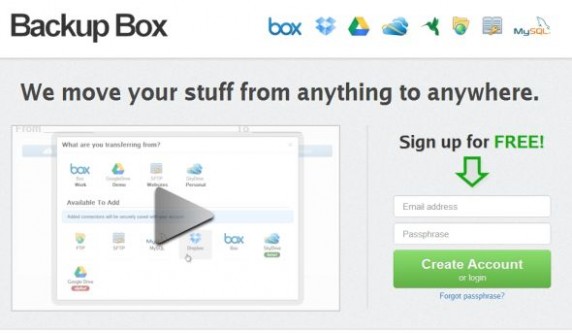 Backup Box：独辟蹊径的云存储数据迁移服务