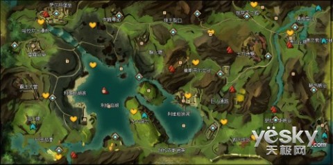 《激战2》5月1日不删档测试全地图曝光