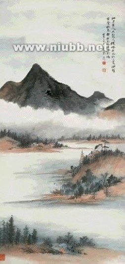 张大千山水画欣赏(三)