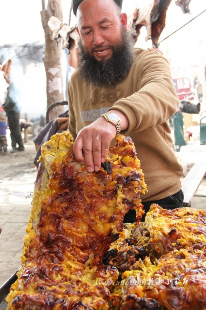实拍：新疆巴扎上的美食诱惑