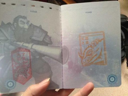 纪念版 护照 魔兽世界