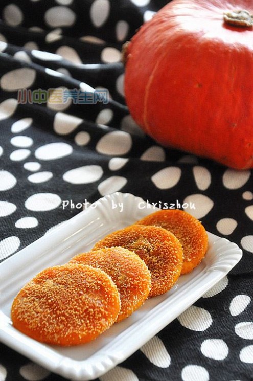 【香糯的南瓜饼】---秋天的美味_南瓜饼的做法