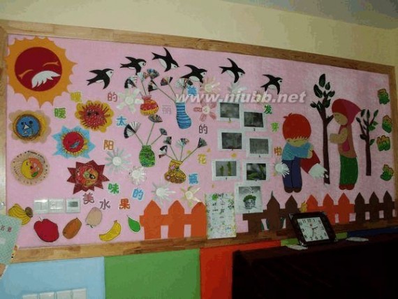 中班主题墙 幼儿园手工主题墙布置(图)