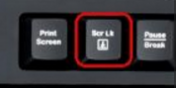 Win10系统键盘上scroll lock键功能作用与使用技巧