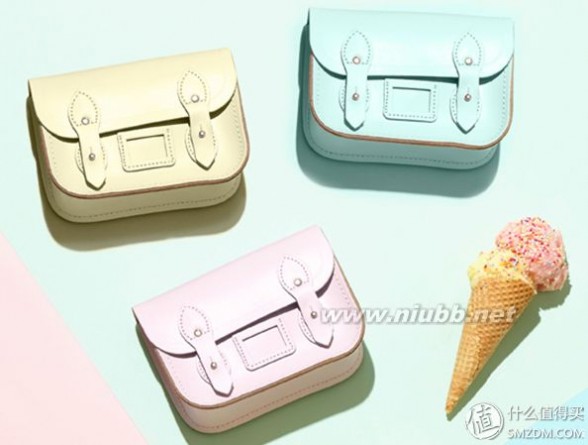 剑桥包 清新软萌：Cambridge Satchel 2015夏季新款冰淇淋色剑桥包