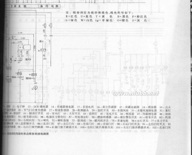 吉利美日 吉利美日轿车电路图