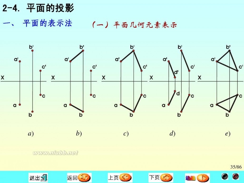 画法几何及机械制图 画法几何及机械制图学习参考