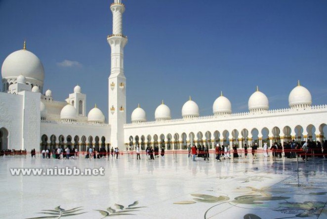 中东最大的清真寺---谢赫扎伊德清真寺